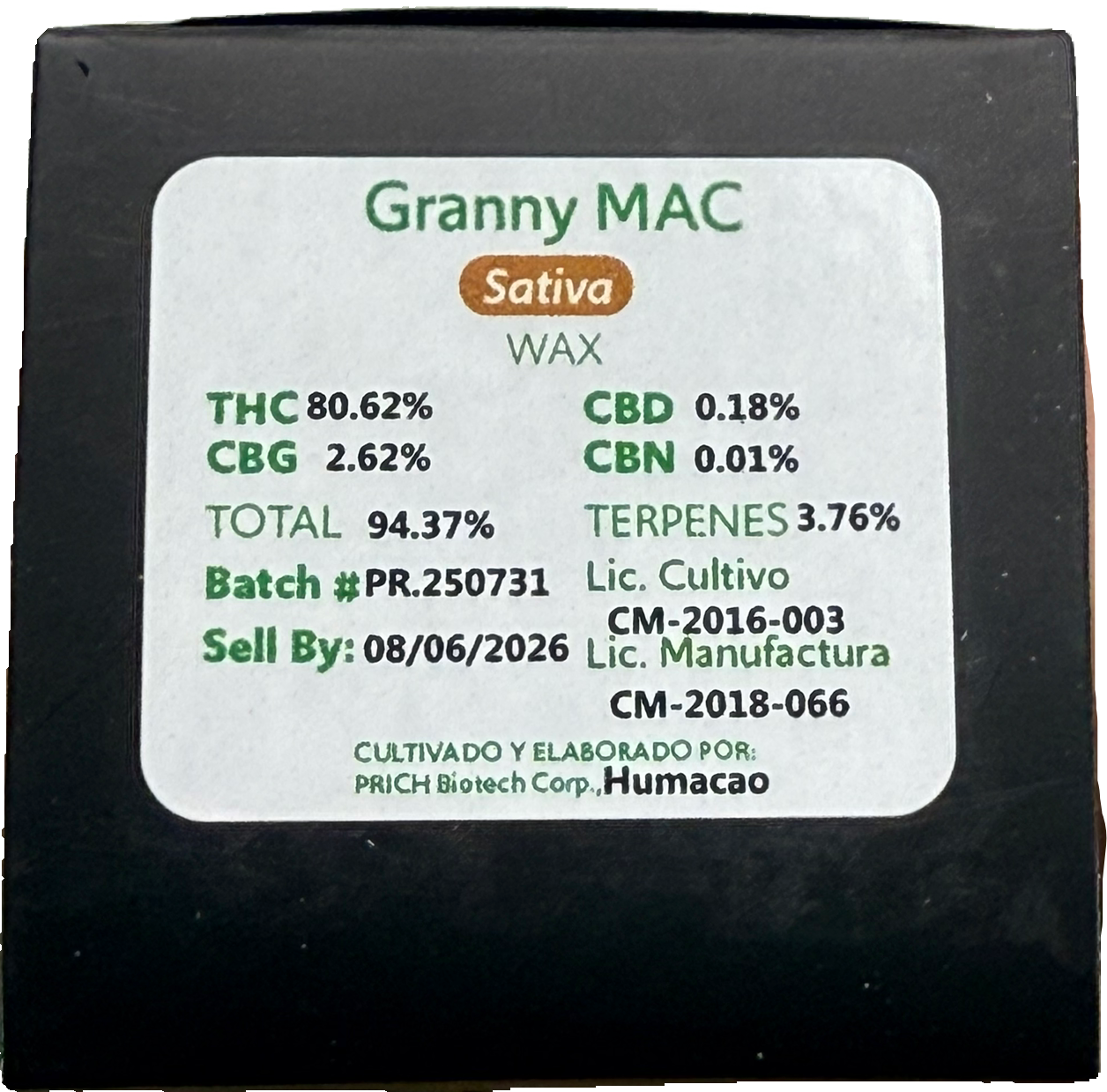 Island Extracts Wax 1g