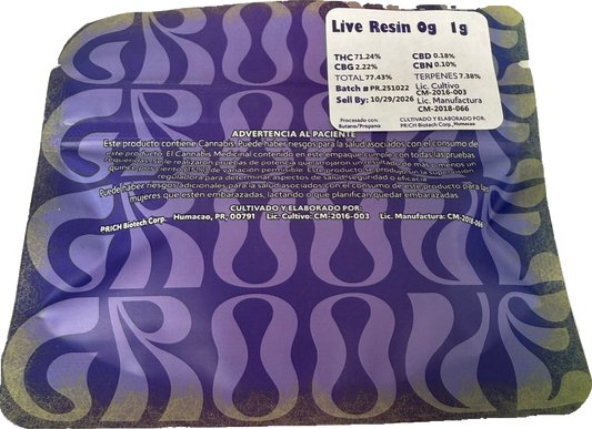 Live Resin OG - 1G - Disposable